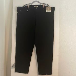 Madewell Relaxed Taper Black 44x32